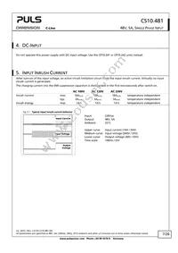 CS10.481 Datasheet Page 7