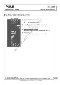 CS10.481 Datasheet Page 13