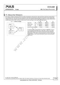 CS10.481 Datasheet Page 17