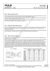 CS10.481 Datasheet Page 23