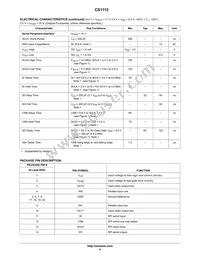 CS1112YDWFR24 Datasheet Page 4