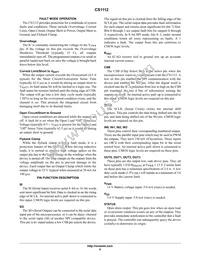 CS1112YDWFR24 Datasheet Page 9