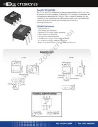 CS128TR Datasheet Cover