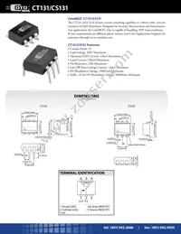 CS131 Datasheet Cover