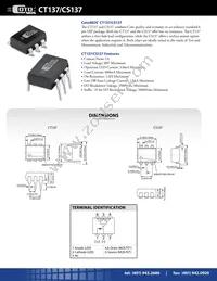 CS137 Datasheet Cover