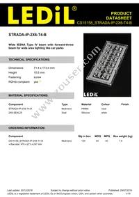 CS15158_STRADA-IP-2X6-T4-B Datasheet Cover