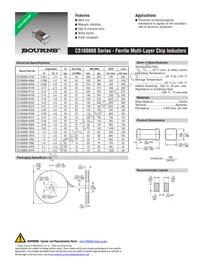 CS160808-R82K Datasheet Cover