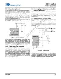 CS1610A-FSZR Datasheet Page 11