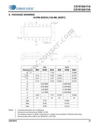 CS1610A-FSZR Datasheet Page 15