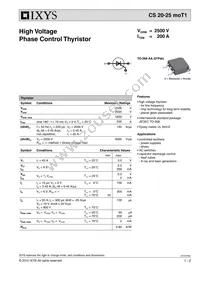 CS20-25MOT1-TUB Datasheet Cover