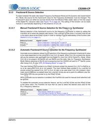 CS2000CP-EZZ Datasheet Page 21