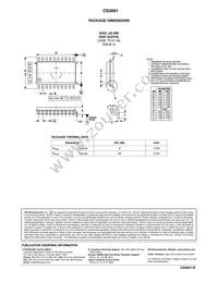 CS2001YDWFR20 Datasheet Page 7