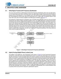 CS2100CP-EZZ Datasheet Page 11