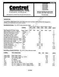 CS218-35PB Datasheet Cover
