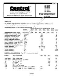 CS218-55PB Datasheet Cover