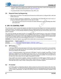 CS2200CP-DZZ Datasheet Page 16