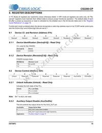 CS2200CP-DZZ Datasheet Page 19