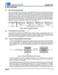 CS2200P-DZZ Datasheet Page 9