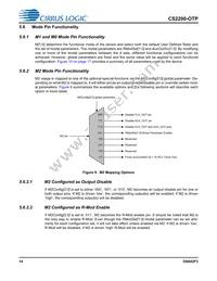 CS2200P-DZZ Datasheet Page 14
