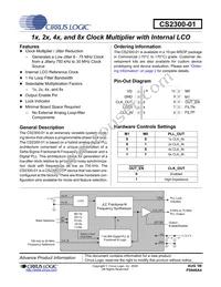 CS230001-CZZ Datasheet Cover