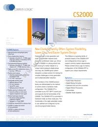 CS230009-CZZ Datasheet Cover