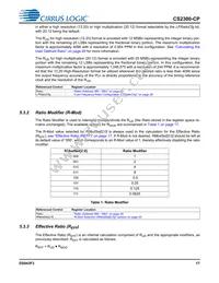 CS2300CP-DZZ Datasheet Page 17