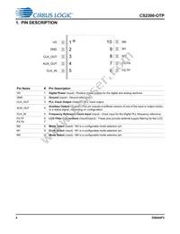 CS2300P-DZZ Datasheet Page 4