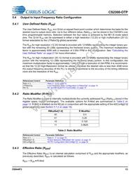 CS2300P-DZZ Datasheet Page 13