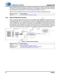 CS2300P-DZZ Datasheet Page 14