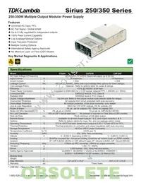 CS250-NM245A12B Datasheet Cover