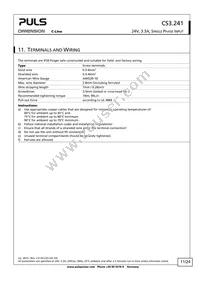 CS3.241 Datasheet Page 11