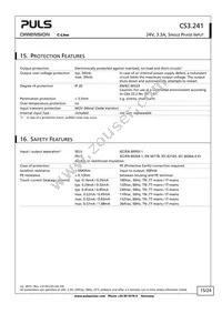 CS3.241 Datasheet Page 15