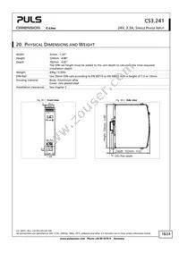 CS3.241 Datasheet Page 18