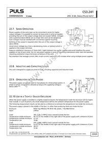 CS3.241 Datasheet Page 23