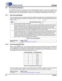 CS3308-CQZR Datasheet Page 22