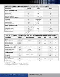 CS337 Datasheet Page 2