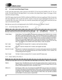 CS4205-KQZR Datasheet Page 22