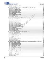 CS4207-DNZR Datasheet Page 4