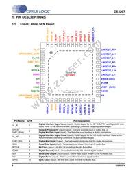 CS4207-DNZR Datasheet Page 8