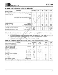 CS4228A-KSZR Datasheet Page 7