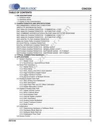 CS42324-CQZ Datasheet Page 3