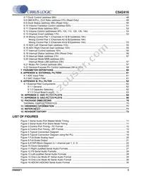 CS42416-CQZR Datasheet Page 3