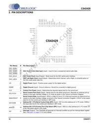 CS42428-DQZR Datasheet Page 16