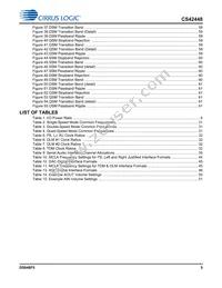 CS42448-DQZR Datasheet Page 5
