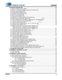 CS42526-DQZR Datasheet Page 3
