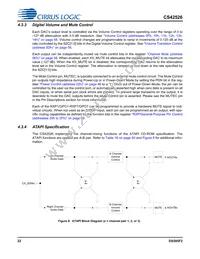 CS42526-DQZR Datasheet Page 22