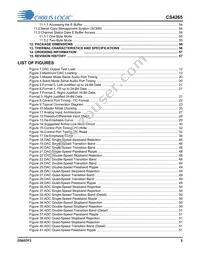 CS4265-DNZ Datasheet Page 5