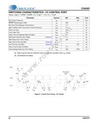 CS4265-DNZ Datasheet Page 22