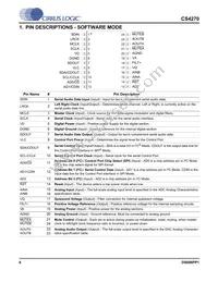 CS4270-DZZR Datasheet Page 6