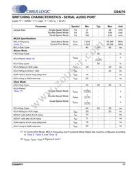 CS4270-DZZR Datasheet Page 17